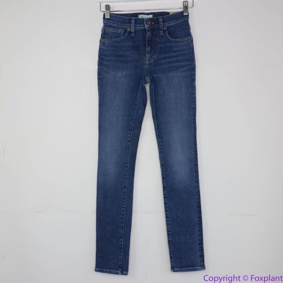 NEW Madewell 9" Mid-Rise Skinny Jeans in‎ Orland Wash: TENCEL™ Denim 23 - Picture 1 of 15